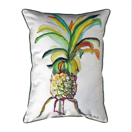 Betsy Drake ZP894 Colorful Pineapple Extra Large Zippered Indoor & Outdoor Pillow - 20 X 24 In.